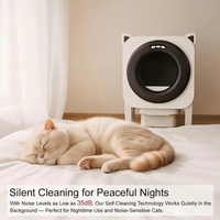 Caja de Arena Inteligente para Gatos Kailan con Sensor de Seguridad Dual, Autolimpieza Automática, Control por Aplicación, Monitoreo del Peso Saludable del Gato, 76L, Gran Capacidad