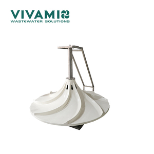 Nitrifikasyon ve denitrifikasyon tankları için hiperboloid karıştırıcı dalgıç atıksu mikseri - Product Image 3