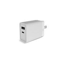 Venta al por mayor de alta calidad personalizado certificado súper rápido plegable teléfono celular adaptador inteligente tipo C PD cargador de pared