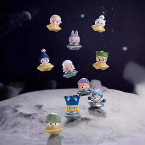 Fagiolo Flash piccolo UFO grazioso grano Moe <span class=keywords><strong>serie</strong></span> PVC <span class=keywords><strong>Fantasy</strong></span> & fantascientifica bambola premaman seduto scatola cieca - Product Image 3