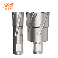 Scie cloche TCT à forage rapide et longue durée de vie, profondeur 35 mm, diamètre 20 mm, fraise annulaire TCT pour le perçage de l'acier inoxydable