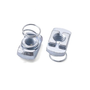 Bán Buôn Thép Carbon Kẽm Mạ 10 Khe Cắm Strut Kênh Mùa Xuân T Khe Cắm <span class=keywords><strong>Nut</strong></span> Cho 4040 4545 5050 Loạt Nhôm Hồ Sơ - Product Image 2