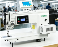 Machine à coudre zigzag à entraînement direct ZOJTEC ZJ5530-2SE-D, robuste, avec 2 moteurs pas à pas et 240 motifs