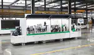 Máquina de bandagem de borda de preço baixo, máquina automática de bandagem de borda de madeira para móveis de fábrica