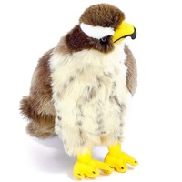 Greenmart Faibleurs de Collection : Faucon Sauvage Réaliste en Peluche Premium et Moelleuse, Jouet en Peluche d'Oiseau de Chasse