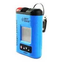 Monitor gas O2 portabel isi ulang 0-30%VOL alarm suara cahaya getaran tiga tingkat industri detektor oksigen