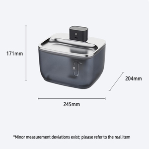 Fontanella <span class=keywords><strong>per</strong></span> Animali Domestici 4L Wireless con Circolazione Automatica dell'Acqua e Finestra Visibile <span class=keywords><strong>per</strong></span> <span class=keywords><strong>Gatti</strong></span> e Cani - Product Image 2