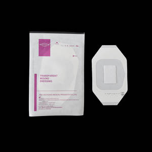Apósito para Heridas de Película de PU Transparente, Impermeable y Esterilizado de Fabricación China con Almohadilla Absorbente para el Cuidado de Heridas - Product Image 4
