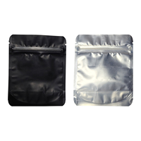 Vente en gros de sacs en mylar avec fenêtre à fermeture éclair imprimée 3.5g emballage en plastique refermable anti-odeur dans 3.5 sacs avec pochette debout pour fenêtre