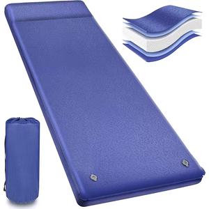 Éponge pliante OEM Valve de gonflage intégrée Épaissir <span class=keywords><strong>Auto</strong></span> Memory Foam Matelas Air Bed <span class=keywords><strong>Coussin</strong></span> de voiture Camping Sleeping Mat Pad - Product Image 3