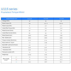 High Positioning Accuracy Frameless Rotary Torque Outrunnrt Direct Drive <b>Motor</b> for Robot Joint - Product Image 5