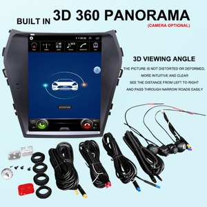 Radio para Auto con Android 13 para Hyundai Santa Fe IX45 2013-2017, Navegación GPS, Estéreo Multimedia, 4G LTE, Carplay Inalámbrico, Auto DSP - Product Image 3