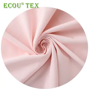 95% bamboo 5% spandex 220gsm organic bamboo fabric accept customized colors