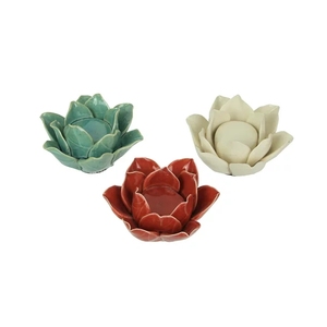 Support de bougie et <span class=keywords><strong>chandelier</strong></span> en céramique nordique de luxe, fait main et personnalisé, en forme d'arbre, pour bougies chauffe-plat de Pâques - Product Image 3