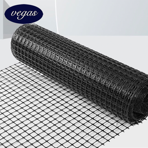 Géogrille biaxiale en PP Vegas pour l'aquaculture, cage de pisciculture, <span class=keywords><strong>grille</strong></span> 30KN/20KN/15KN, <span class=keywords><strong>noir</strong></span>, garantie 5 ans et plus - Product Image 1