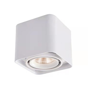 Foco <span class=keywords><strong>LED</strong></span> <span class=keywords><strong>Rectangular</strong></span> de Techo de 9W, Ajustable, 7W, COB, Cuadrado, de <span class=keywords><strong>Superficie</strong></span> - Product Image 1