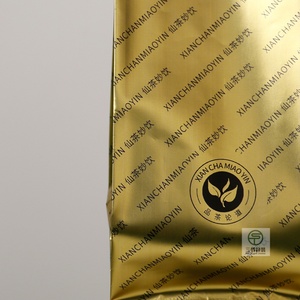 Bolsa de Fondo Plano Personalizada, Impresa en Huecograbado, Colorida, Laminada, Resistente al Agua, Fabricada con PET/BOPA/CPP, Apta para Uso con Alimentos, para Té, Café y Alimentos Enlatados - Product Image 2