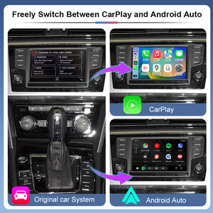 Module CarPlay Android <span class=keywords><strong>Auto</strong></span> sans fil portable avec commande vocale pour Volkswagen VW Polo Golf Touareg Tiguan Teramont Passat B8 MIB MIB2 - Product Image 2
