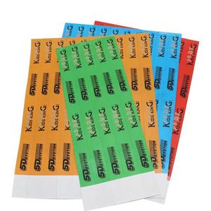Promotionnel pas cher événement étiquettes de poignet Tyvek <span class=keywords><strong>Bracelet</strong></span> billets Concert entrée papier <span class=keywords><strong>Bracelet</strong></span> <span class=keywords><strong>Bracelet</strong></span> bandes de main pour la fête - Product Image 5