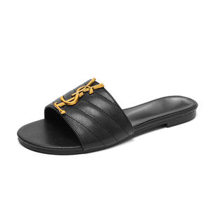 Sandalias de Verano Planas de Microfibra con Punta Abierta y Estilo Retro de Moda 2026 para Mujer, Tipo Mule con Punta Redonda - Product Image 5