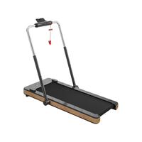 Tapis de course électrique pliable de l'usine chinoise, vitesse réglable, minuterie, support de téléphone, machine de marche unisexe
