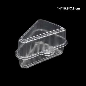 Transparente Blister-PET-Lebensmittelbehälter Klappbare Kunststoffverpackung für Obst, Gemüse, Kuchen, Snacks und Desserts - Product Image 3