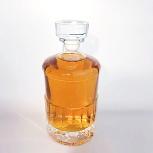 Botella de vidrio de película retráctil de 500ml y 700ml para licor, brandy, vodka, whisky, Gin <span class=keywords><strong>Ron</strong></span> - Product Image 2