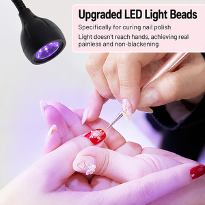 <span class=keywords><strong>Lampe</strong></span> à ongles <span class=keywords><strong>UV</strong></span> <span class=keywords><strong>LED</strong></span> à clipser pratique avec service OEM, séchage rapide <span class=keywords><strong>pour</strong></span> <span class=keywords><strong>vernis</strong></span> à ongles en gel - Product Image 3