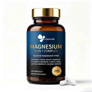 Capsules de Multivitamines et Minéraux 12-en-1 au Magnésium à Marque Blanche Personnalisée pour la Santé Osseuse, la Beauté et le Soutien Immunitaire - Product Image 1