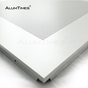 Alumtimes Aluminium-Deckenplatte 1200 * 600 Hitzebeständige Dachclip-Einlegedecke Aluminium-Abhängedecke Perforierte Deckenplatte - Product Image 4
