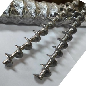 Tornillo Sinfín Cruzado de Acero Inoxidable Mecanizado por CNC de Precisión para Prensa de Aceite - Product Image 2