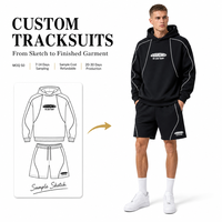 Ensemble sweat à capuche et short imprimé en relief pour homme, 350 GSM, 100 % coton, coupe oversize, style streetwear, fournisseur de vêtements personnalisés