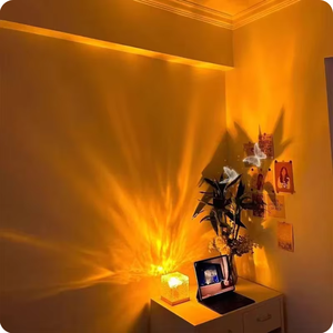 16-Color Changing Midnight Aurora Glow Lamp LED Light Source Resin Home Bar Underwater Projector Night Ocean Wave Projector - Product Image 3