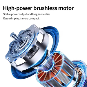 Outil de sertissage hydraulique de câble alimenté par batterie électrique PZ-400 outil de sertissage de cosse de câble en <span class=keywords><strong>cuivre</strong></span> <span class=keywords><strong>Machine</strong></span> de sertissage de fil - Product Image 5