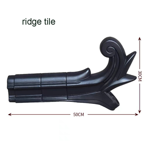 Tetto asiatico leggero a basso prezzo in plastica giapponese tegole in PVC - Product Image 5