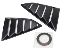 Scoop d'air, gauche/droite, finition noire, Style course, pour Chevrolet Camaro, 2016