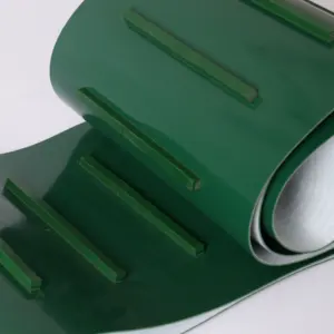 PVC anti slip guide streifen trapez hebe förderband für industrielle