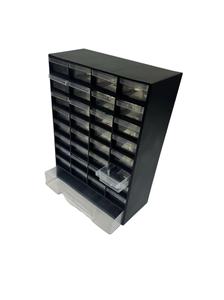 पोर्टेबल टिकाऊ पीपी प्लास्टिक क्लासिक गहने बॉक्स बड़े दराज आयताकार आकार भागों सॉर्टिंग डिब्बे रैक उपकरण संगठन - Product Image 5