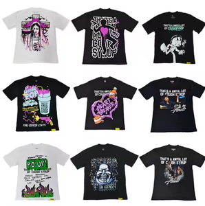 T-shirt 'C'est vraiment beaucoup de sirop contre la toux' Sirop contre la toux classique, 100% coton, vêtements personnalisés Hip Hop pour hommes, pour fabricants de vêtements - Product Image 1