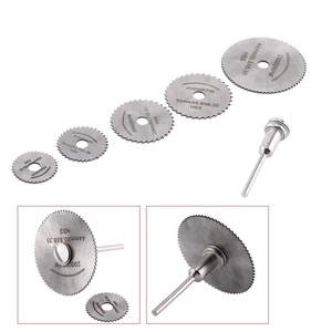 Petites lames de scie, disques de coupe <span class=keywords><strong>pour</strong></span> perceuses <span class=keywords><strong>Dremel</strong></span>, disques rotatifs HSS, disques rotatifs à pointe en carbure de tungstène, lames de scie circulaires - Product Image 3