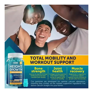 Gomas de Vitamina para Crescimento com Vitamina D, Cálcio e Zinco para Suporte à Saúde dos Ossos e Dentes - Product Image 2