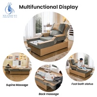 Mobilier de salon de manucure, table de massage pour soins du visage, bain de pieds, chaise de spa pour pédicure