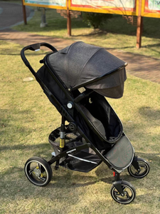 Sistema de Viaje 3 en 1 de Lujo, Carriola Plegable para Bebé Niña con Asiento para Auto, Azul/Rosa/Gris, 0-3 Años - Product Image 4