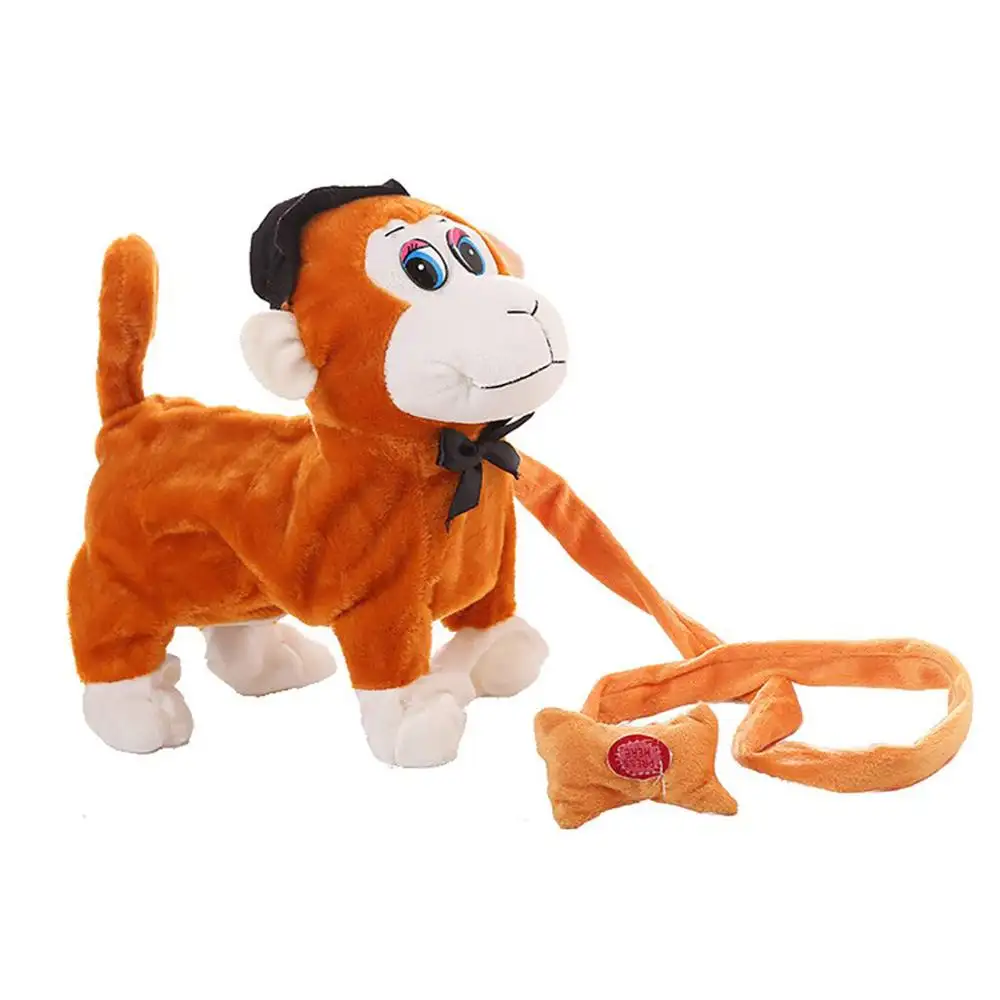 Peluche scimmia peluche elettrico Walking Dancing Toy