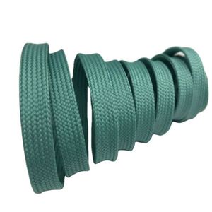 Cordon plat ciré imperméable en grande quantité pour sacs, chaussures, textiles de maison et vêtements, diamètre 10 mm, cordon de serrage tressé - Product Image 2