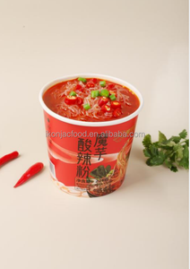 Restauration rapide instantanée Faible en glucides Faible en calories Tasse Nouilles Cuisine coréenne japonaise <span class=keywords><strong>Konjac</strong></span> Shirataki Boîte de nouilles - Product Image 4