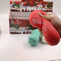 Jouet sensoriel extensible en TPR en forme de bâton de beurre rectangulaire mignon pour Noël, idéal pour collection de nouveautés