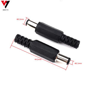 Spina di alimentazione cc salderless DC 5.5 maschio * 2.1/5.5*2.5mm - Product Image 3
