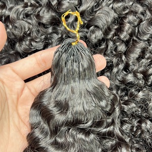 GDY Grossistes de Cheveux – Tresses Humaines 100% Crochet Pré-Bouclées, Sans Perte de Cheveux, Extensions Bouclées Vietnamiennes Sans Perte de Cheveux - Product Image 4
