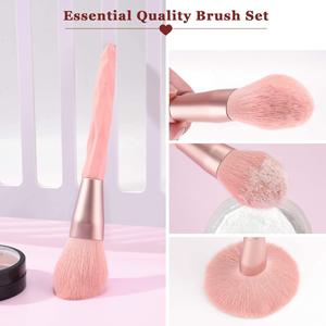 ชุดแปรงแต่งหน้าขนสังเคราะห์สีตามสั่ง พร้อมแปรงเขียนคิ้วและฟองน้ำรองพื้น สำหรับอุปกรณ์เสริมความงาม - Product Image 3